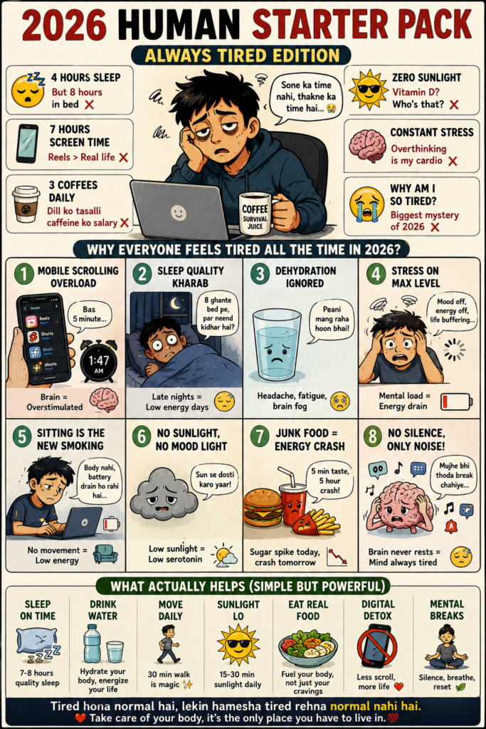 Why Everyone Feels Tired All The Time in 2026